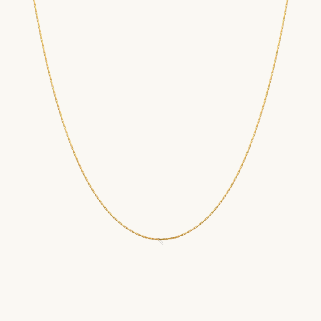 Gold Delicate Chain - Necklace - 18k Gold Plated Waterproof Jewellery - Collection 9