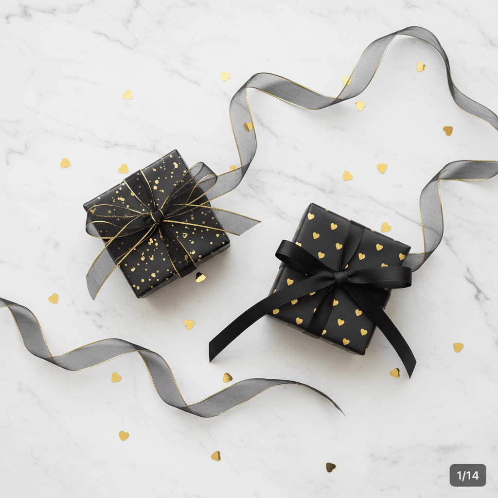 Premium Gift Wrapping - Gift Wrapping - 18k Gold Plated Waterproof Jewellery - Collection 9