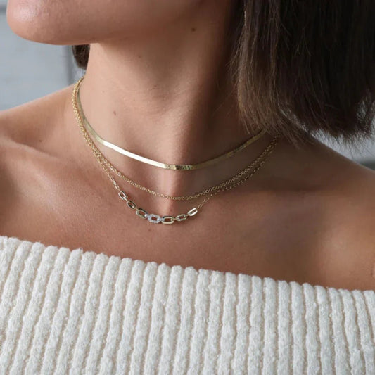 How to Layer Gold Jewellery Without Looking Overdone - Collection 9 Ltd