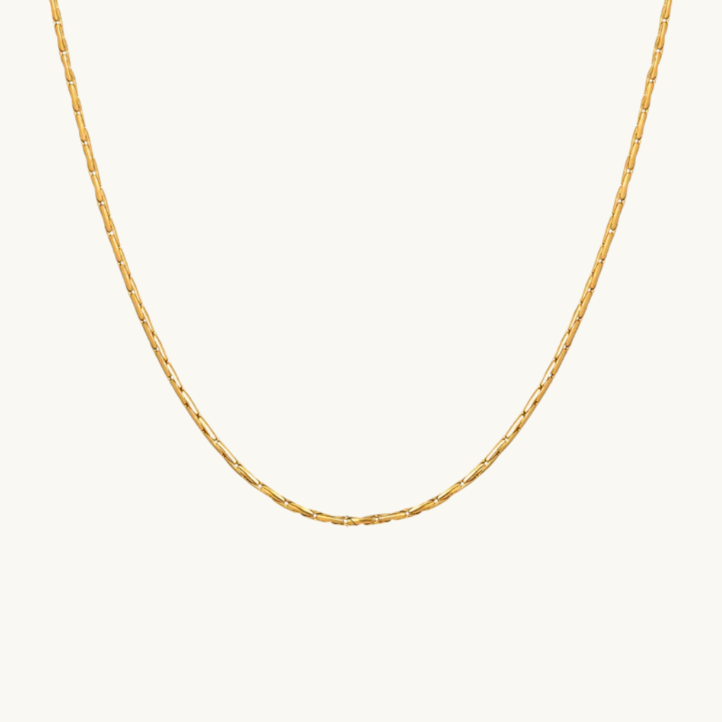 Gold Delicate Chain - Necklace - 18k Gold Plated Waterproof Jewellery - Collection 9