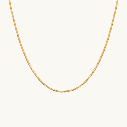 Gold Delicate Chain - Necklace - 18k Gold Plated Waterproof Jewellery - Collection 9