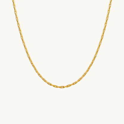 Gold Delicate Chain - Necklace - 18k Gold Plated Waterproof Jewellery - Collection 9