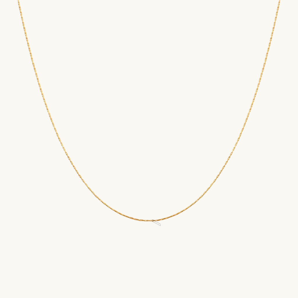 Gold Delicate Chain - Necklace - 18k Gold Plated Waterproof Jewellery - Collection 9