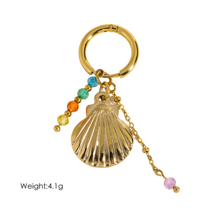 Ocean Charm Hoop Earrings - Earrings - 18k Gold Plated Waterproof Jewellery - Collection 9