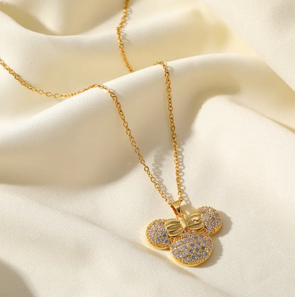 Little Bear Pendant Necklace - Jewelry - 18k Gold Plated Waterproof Jewellery - Collection 9