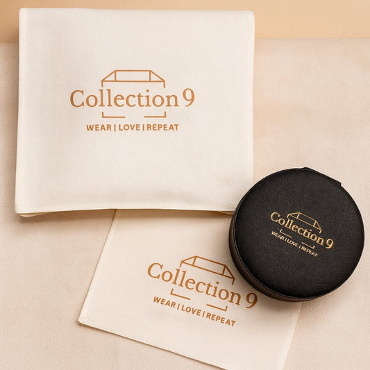 Golden Luxury Travel Jewellery Box - Accessories - 18k Gold Plated Waterproof Jewellery - Collection 9