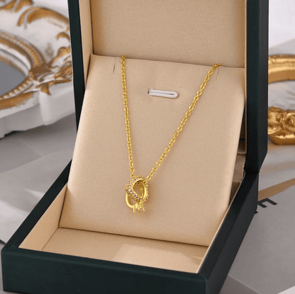 Gold Heart Pendant Necklace - Necklace - 18k Gold Plated Waterproof Jewellery - Collection 9