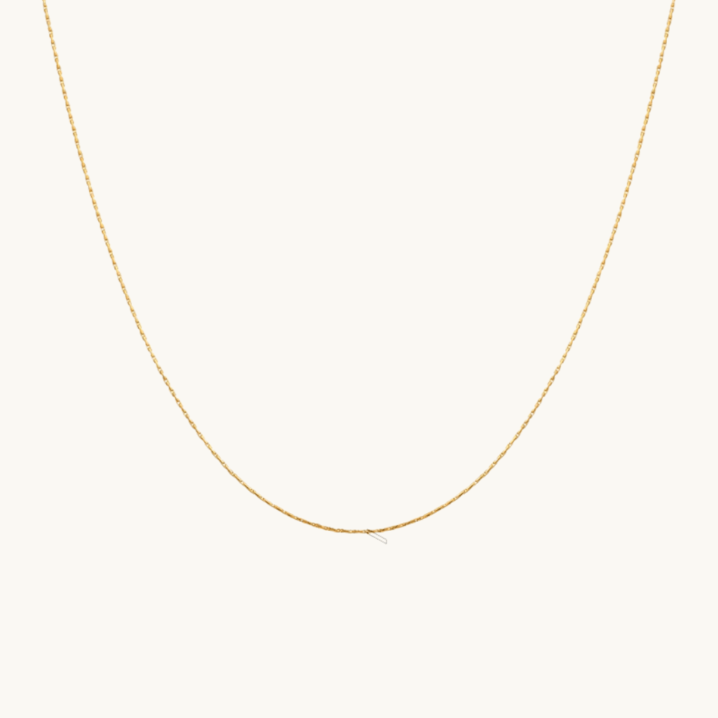 Gold Delicate Chain - Necklace - 18k Gold Plated Waterproof Jewellery - Collection 9