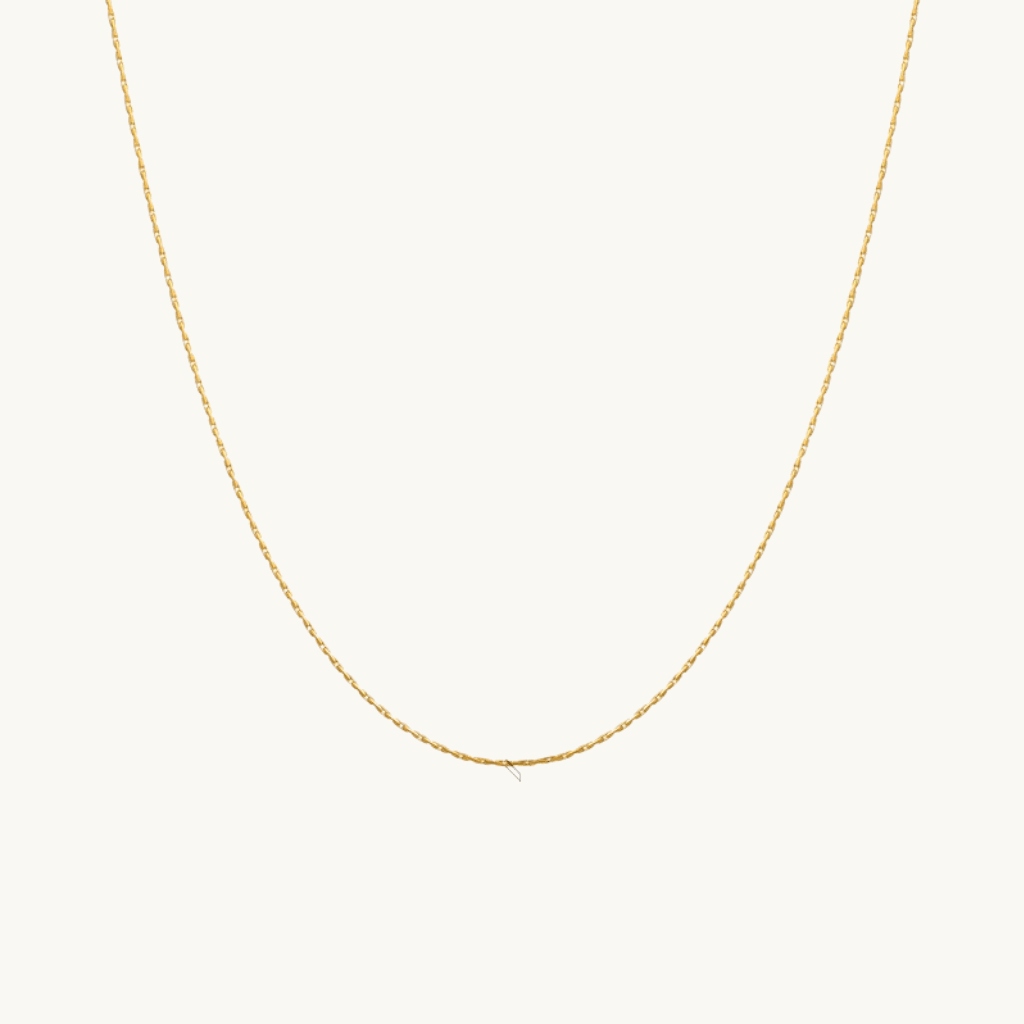 Gold Delicate Chain - Necklace - 18k Gold Plated Waterproof Jewellery - Collection 9