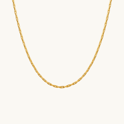 Gold Delicate Chain - Necklace - 18k Gold Plated Waterproof Jewellery - Collection 9
