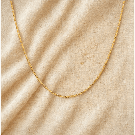 Gold Delicate Chain - Necklace - 18k Gold Plated Waterproof Jewellery - Collection 9