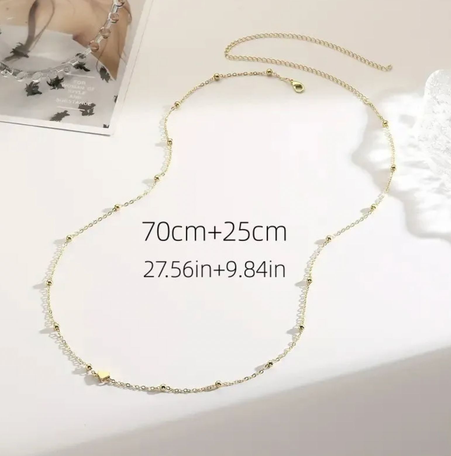 Gold Heart Charm Waist Chain