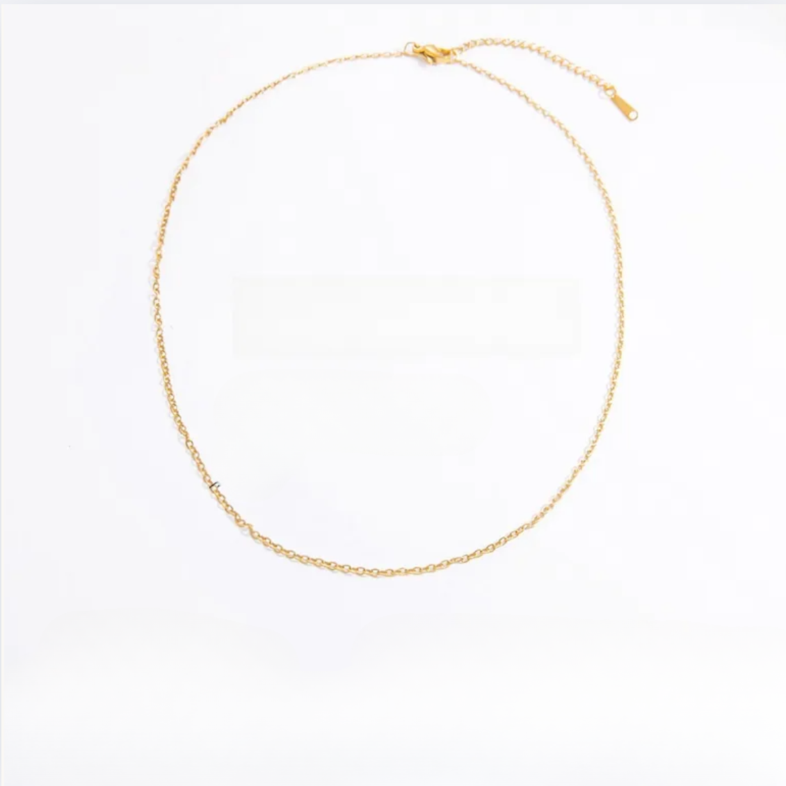 Gold Fine Cable Chain - Necklace - 18k Gold Plated Waterproof Jewellery - Collection 9