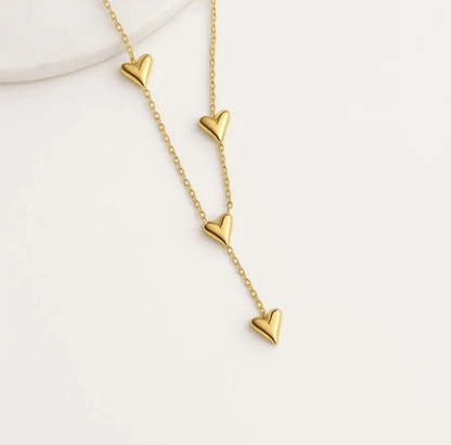 Lariant Heart Necklace - Jewelry - 18k Gold Plated Waterproof Jewellery - Collection 9