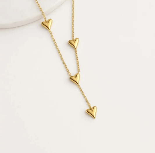 Lariant Heart Necklace - Jewelry - 18k Gold Plated Waterproof Jewellery - Collection 9