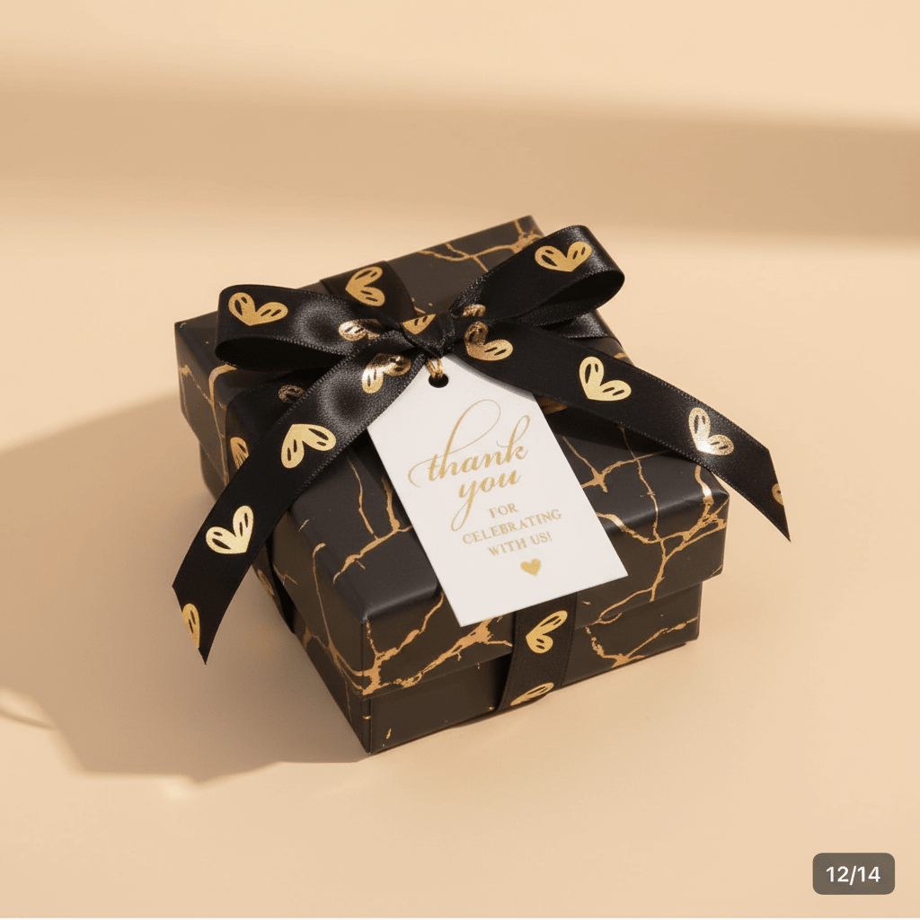 Premium Gift Wrapping - Gift Wrapping - 18k Gold Plated Waterproof Jewellery - Collection 9